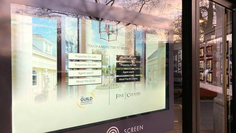 Location, location, location – intouch screens in Mayfair