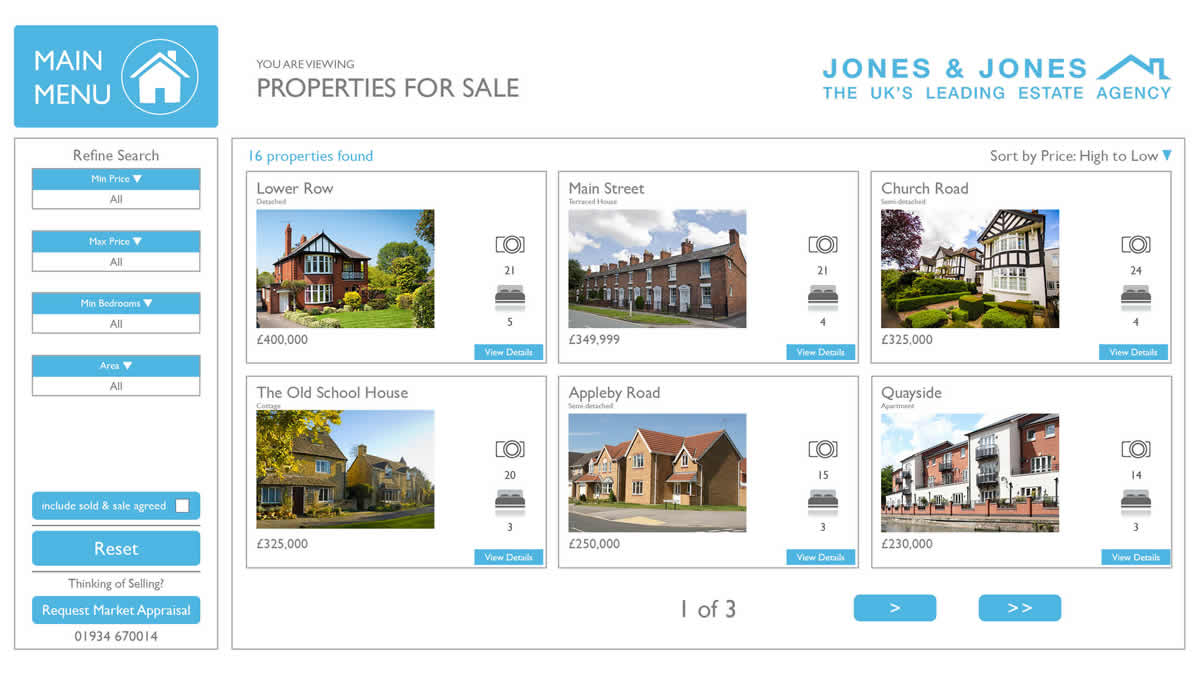 Property listings